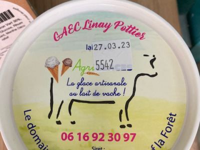 Glaces : Gaec Linay-Pottier de Bourgneuf La Forêt